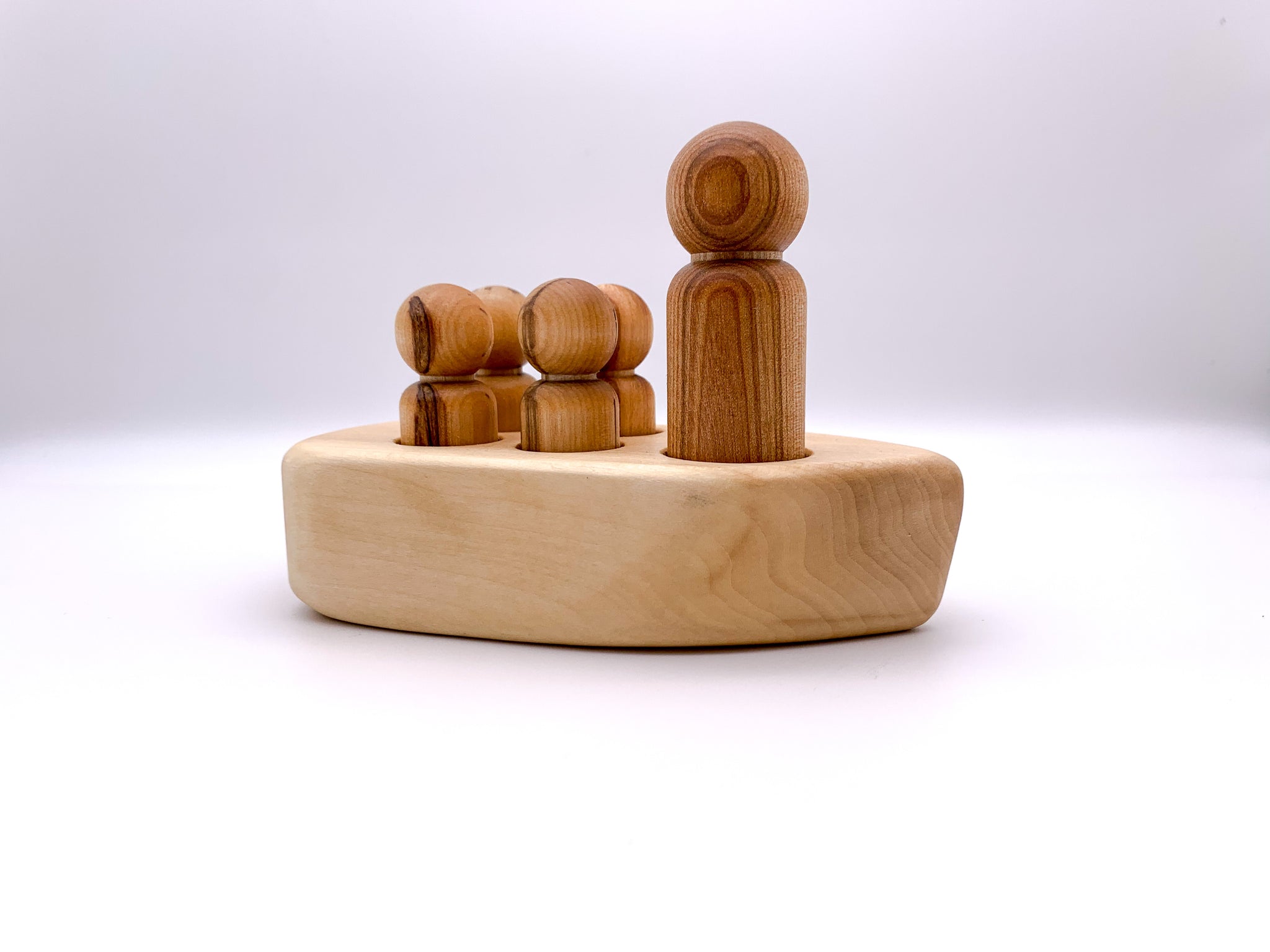 Wooden Boat & Pegs