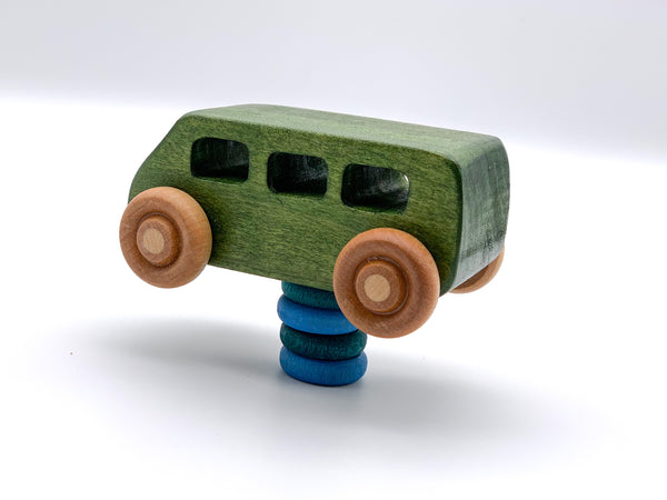 Wooden 4 Vehicle Set