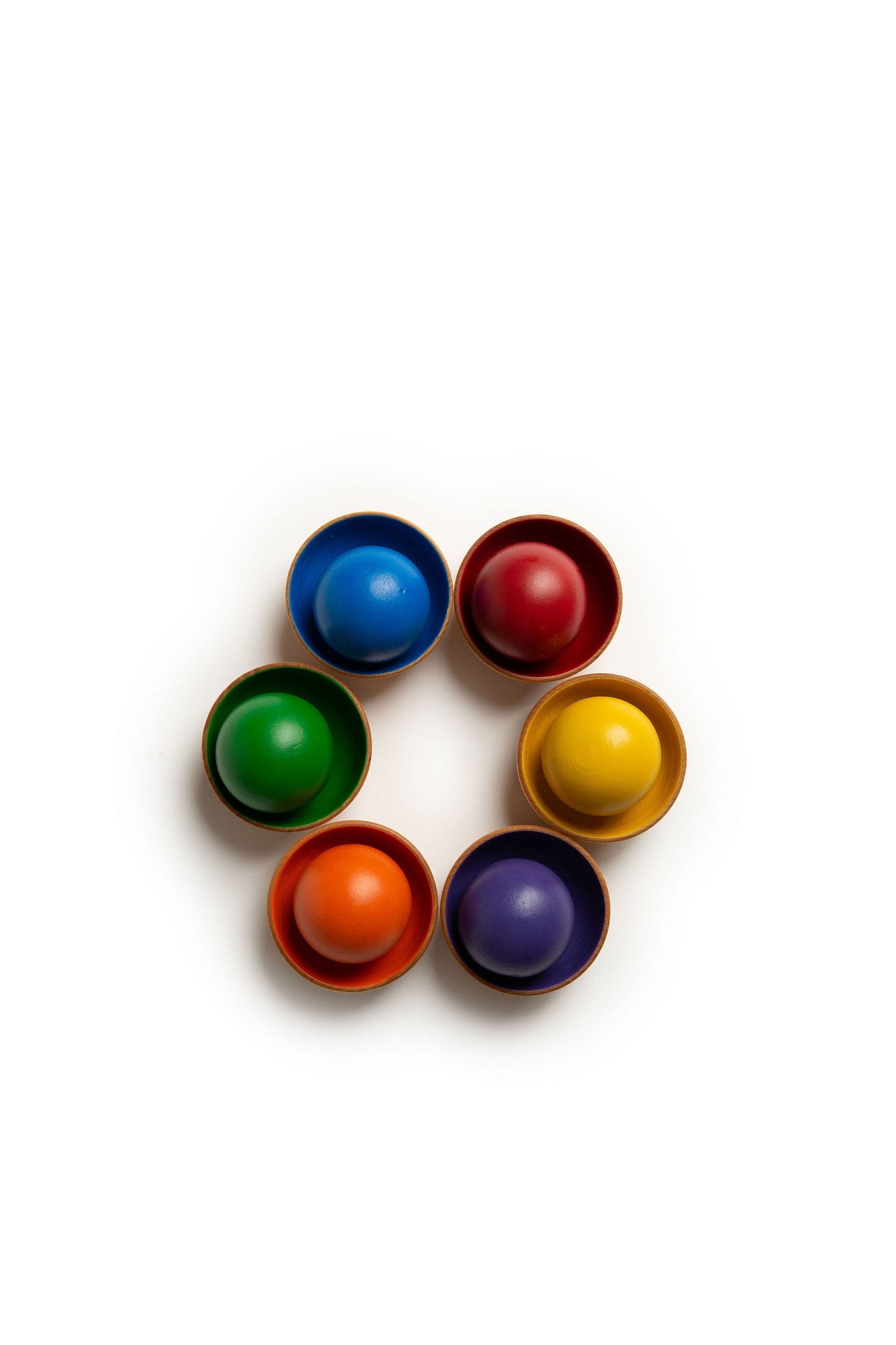 Wooden Ball & Bowl Set