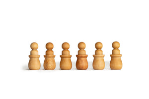 Natural Peg & Cup Set