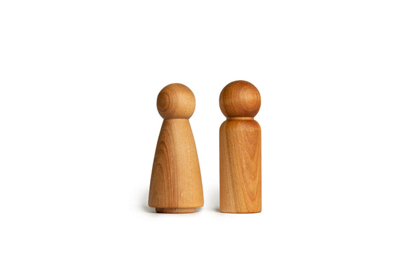 Natural Large Peg Doll Set