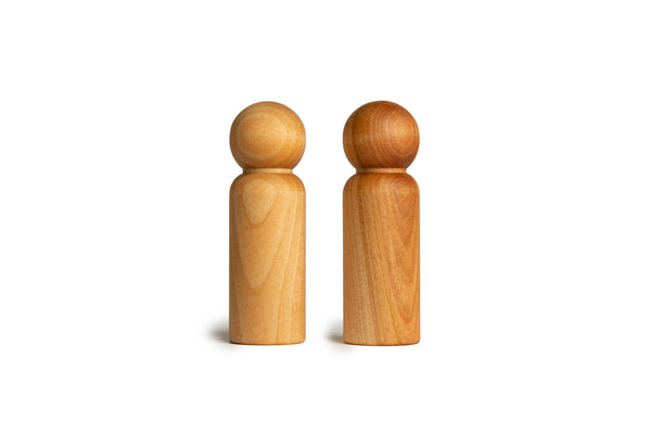 Natural Large Peg Doll Set