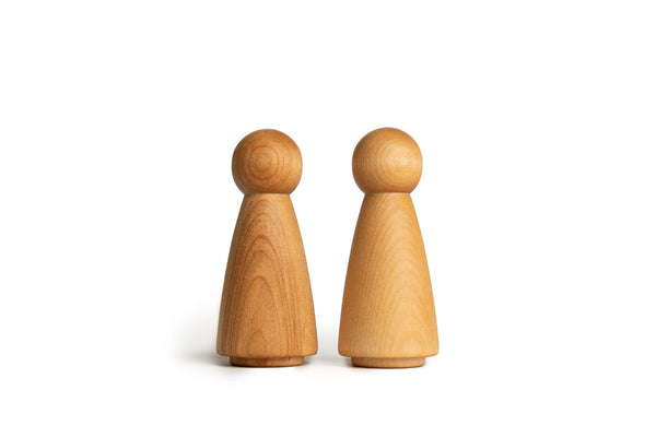 Natural Large Peg Doll Set