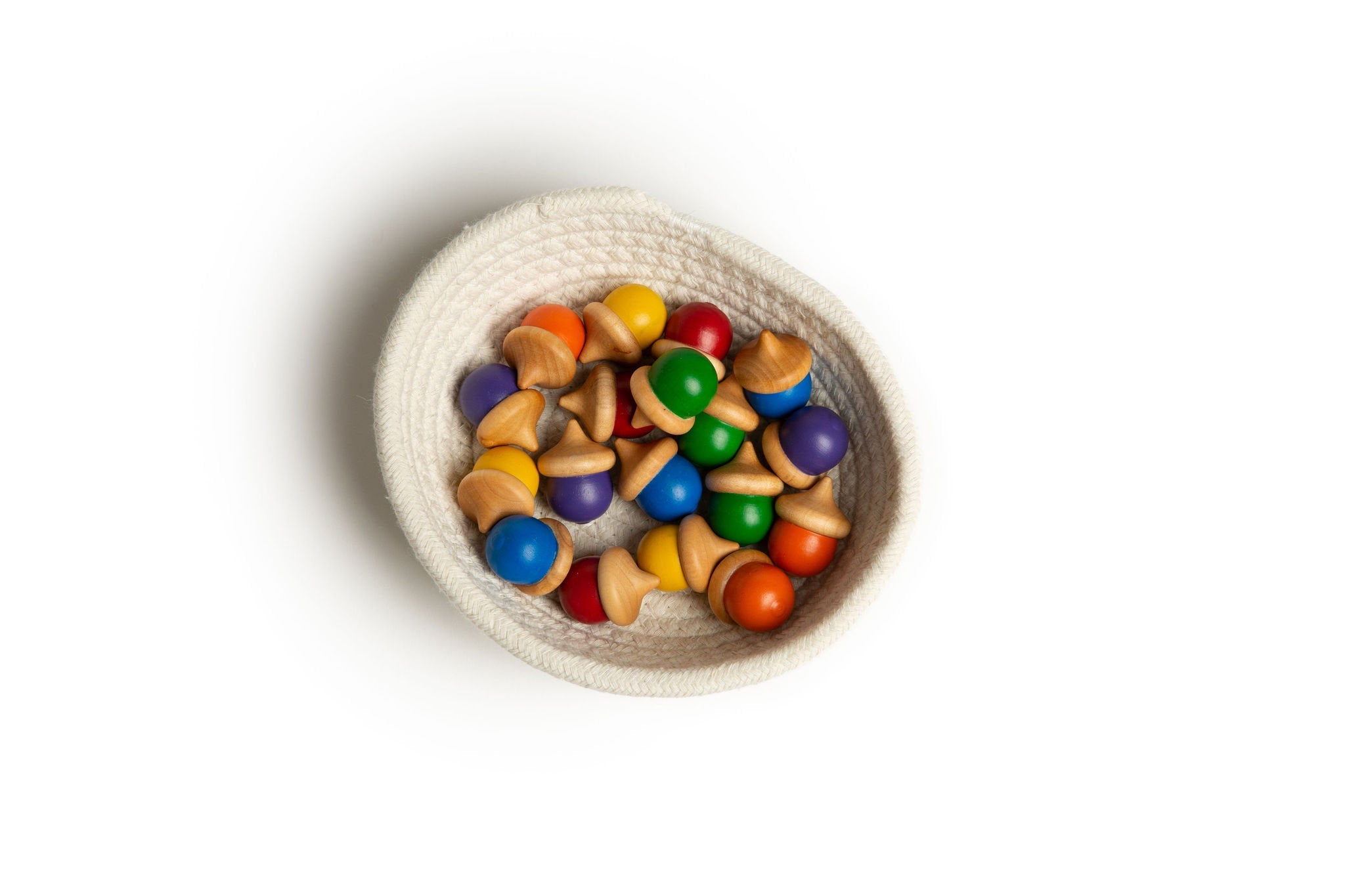 Wooden Acorn Loose Parts Play