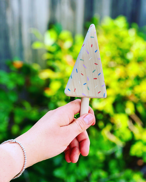 Wooden Popsicle Set - Painted