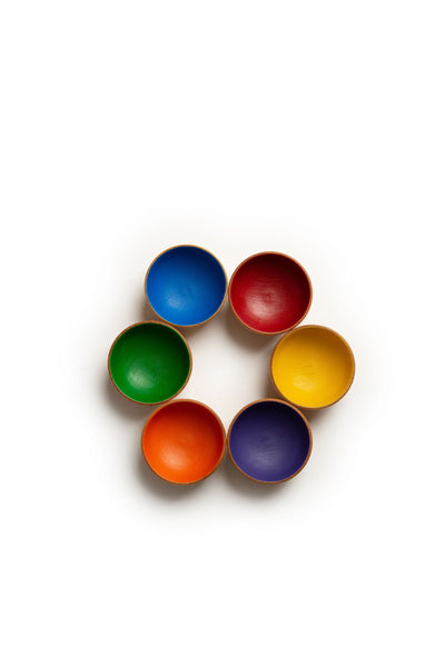 Wooden Ball & Bowl Set