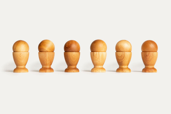 Wooden Ball & Egg Cup Set