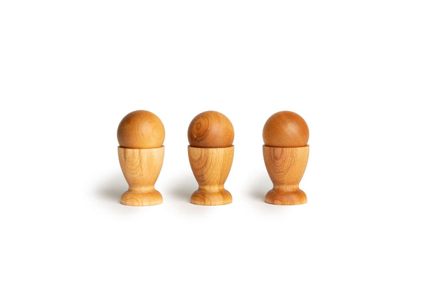 Wooden Ball & Egg Cup Set